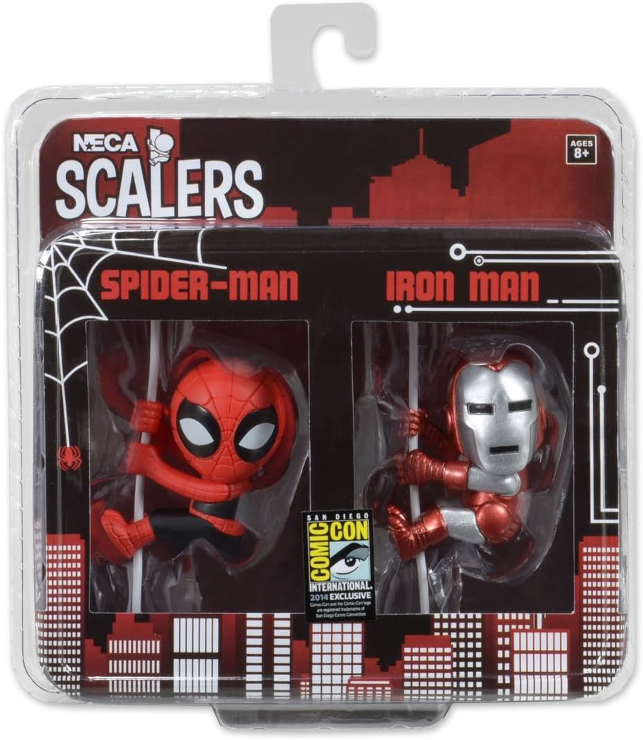 NECA Scalers - Spider-Man and Iron Man [San Diego Comic Con Exclusive] Cable Holders