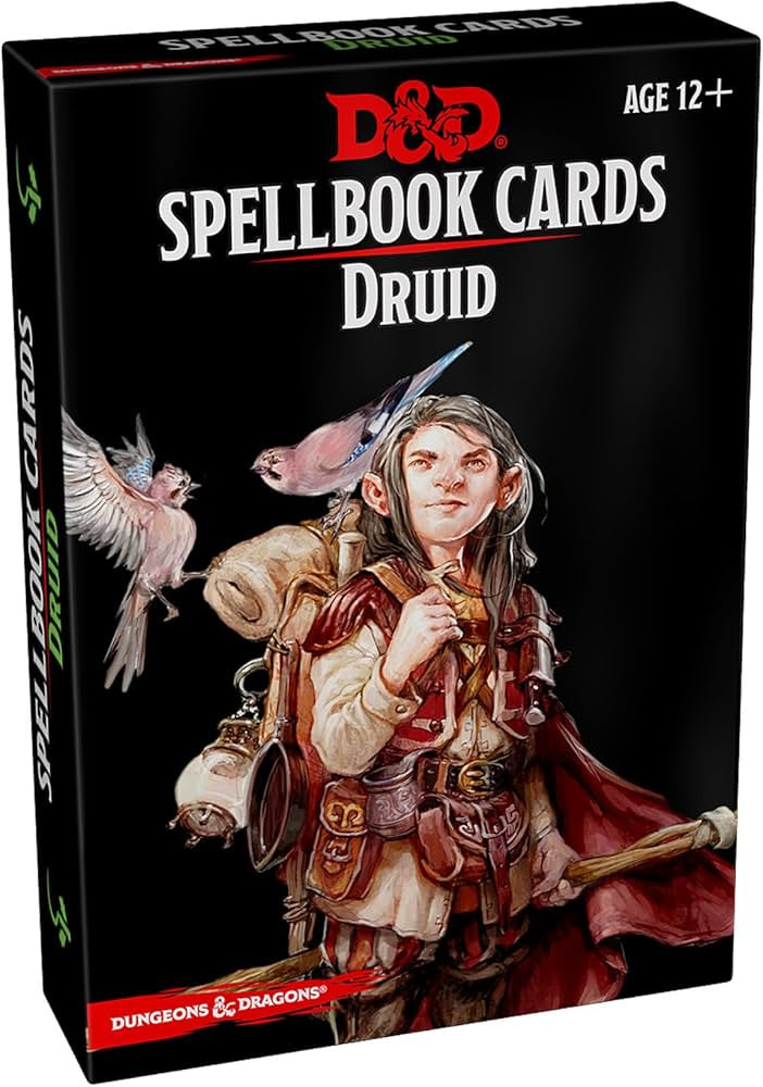 DND Spellbook Cards - Druid