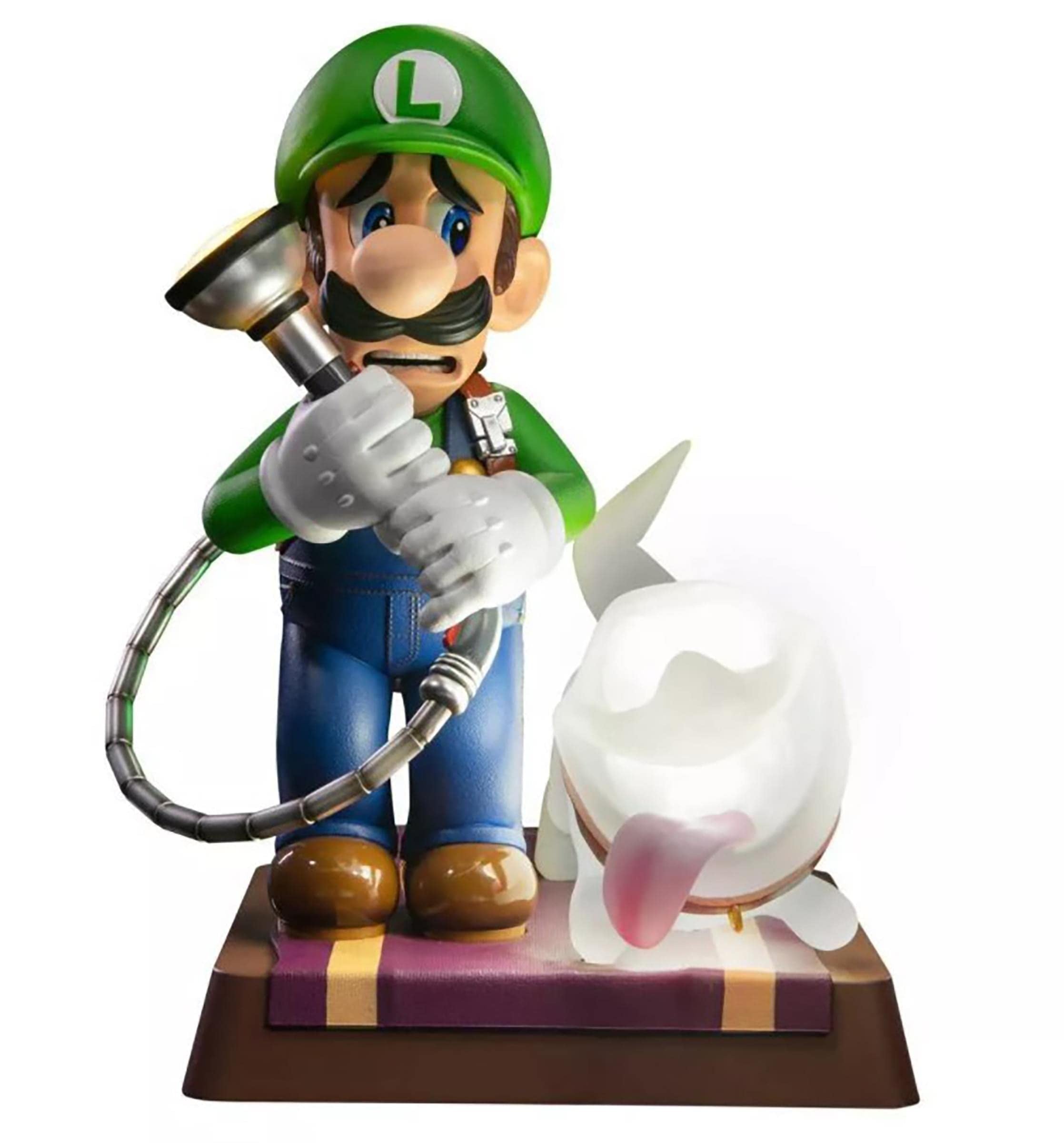 Luigi's Mansion 3 - Luigi & Polterpup - First Figures 9" PVC Painted Statue