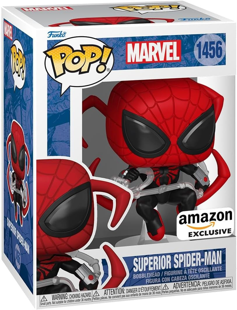 #1456 Marvel - Superior Spider-Man [Amazon Exclusive] Funko Pop!]