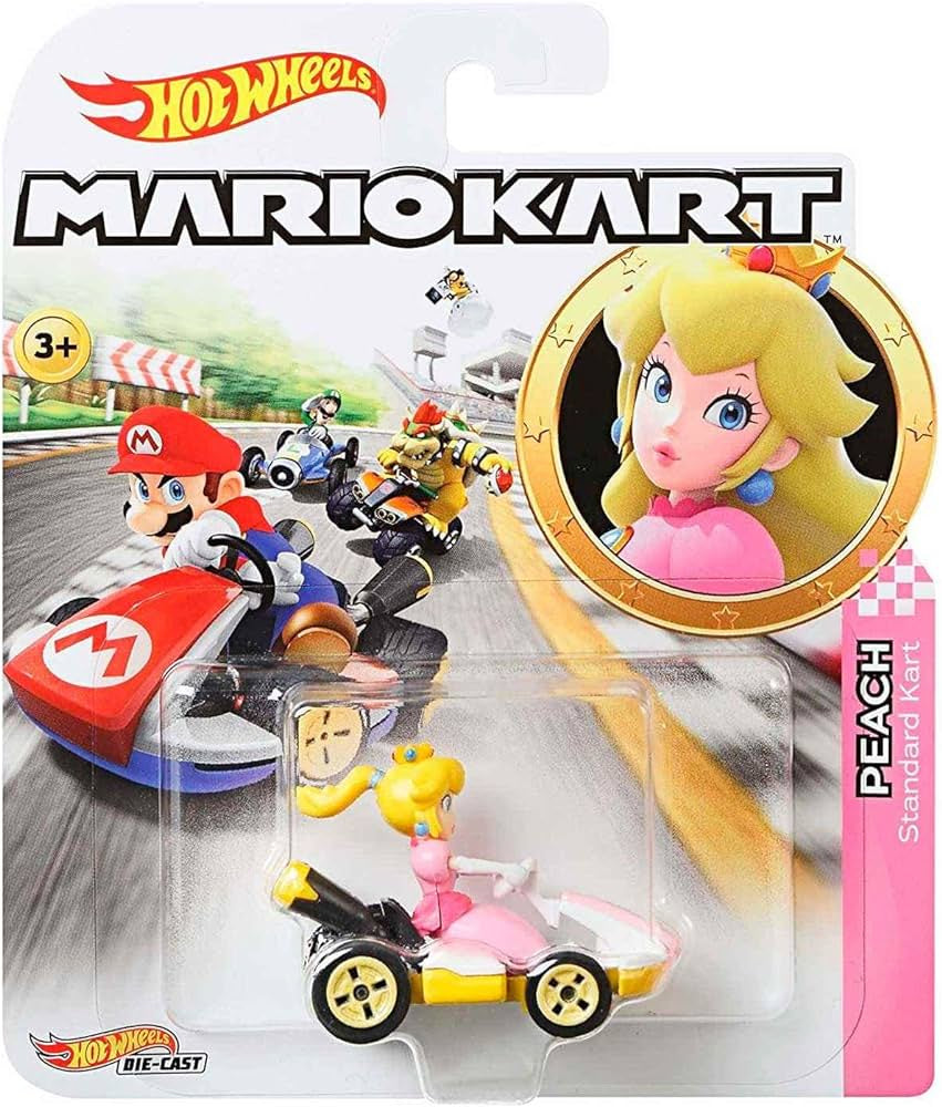 Mario Kart Hot Wheels Princess Peach