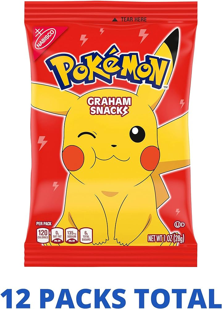 Pokemon Graham Snacks - Candy