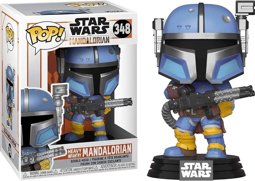 #348 Star Wars - Heavy Infantry Mandalorian Funko Pop