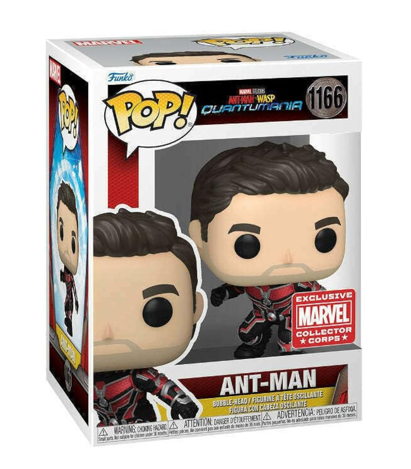 #1137 Antman and Wasp Quantumania - Ant-Man [Marvel Collector Corps]  Funko Pop