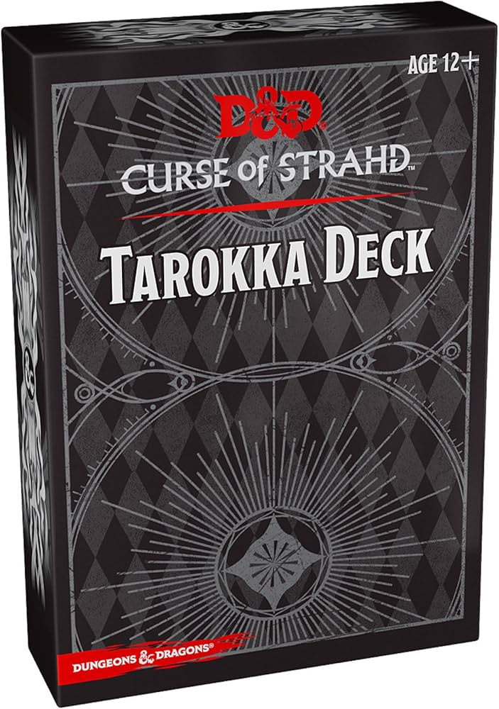 DND Curse of Strahd - Tarokka Deck