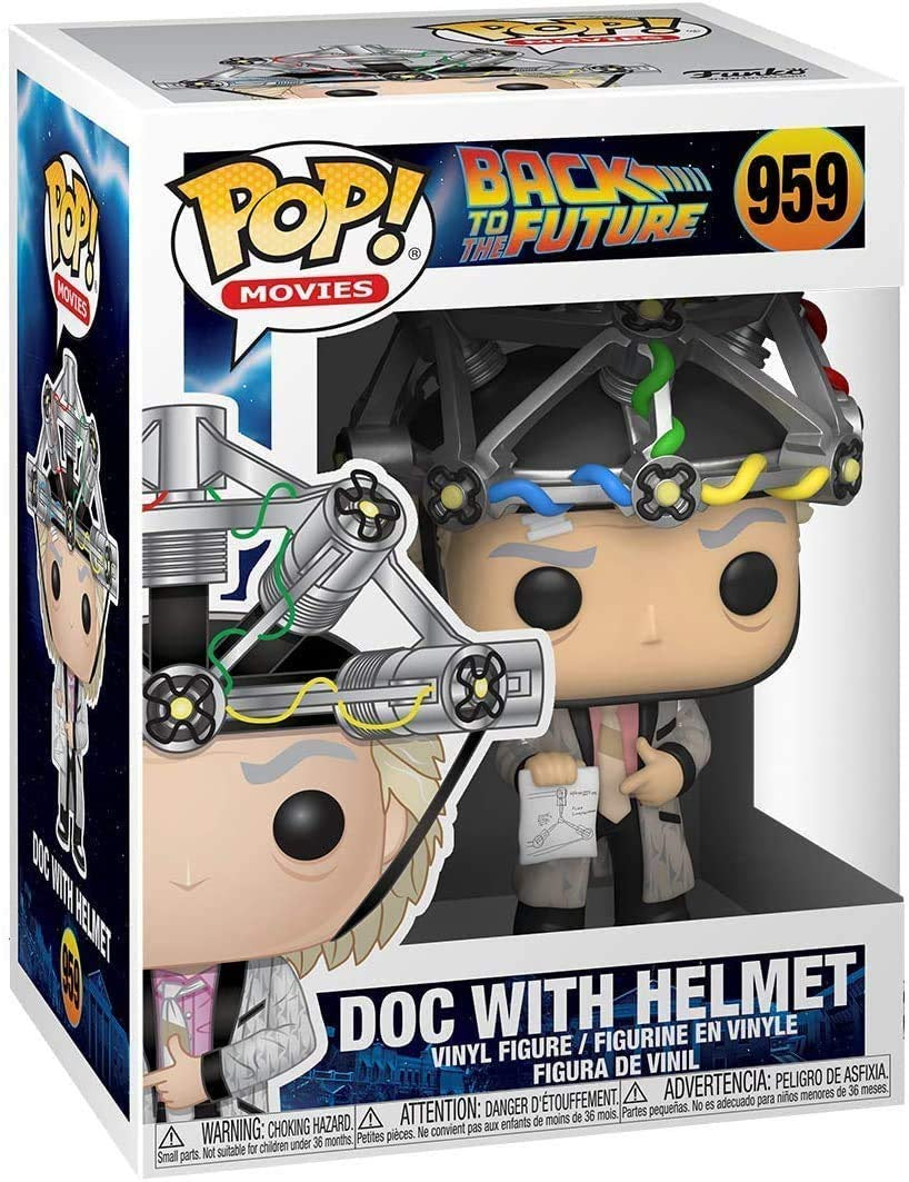 #959 - Back To The Future - Doc With Helmet - Funko Pop