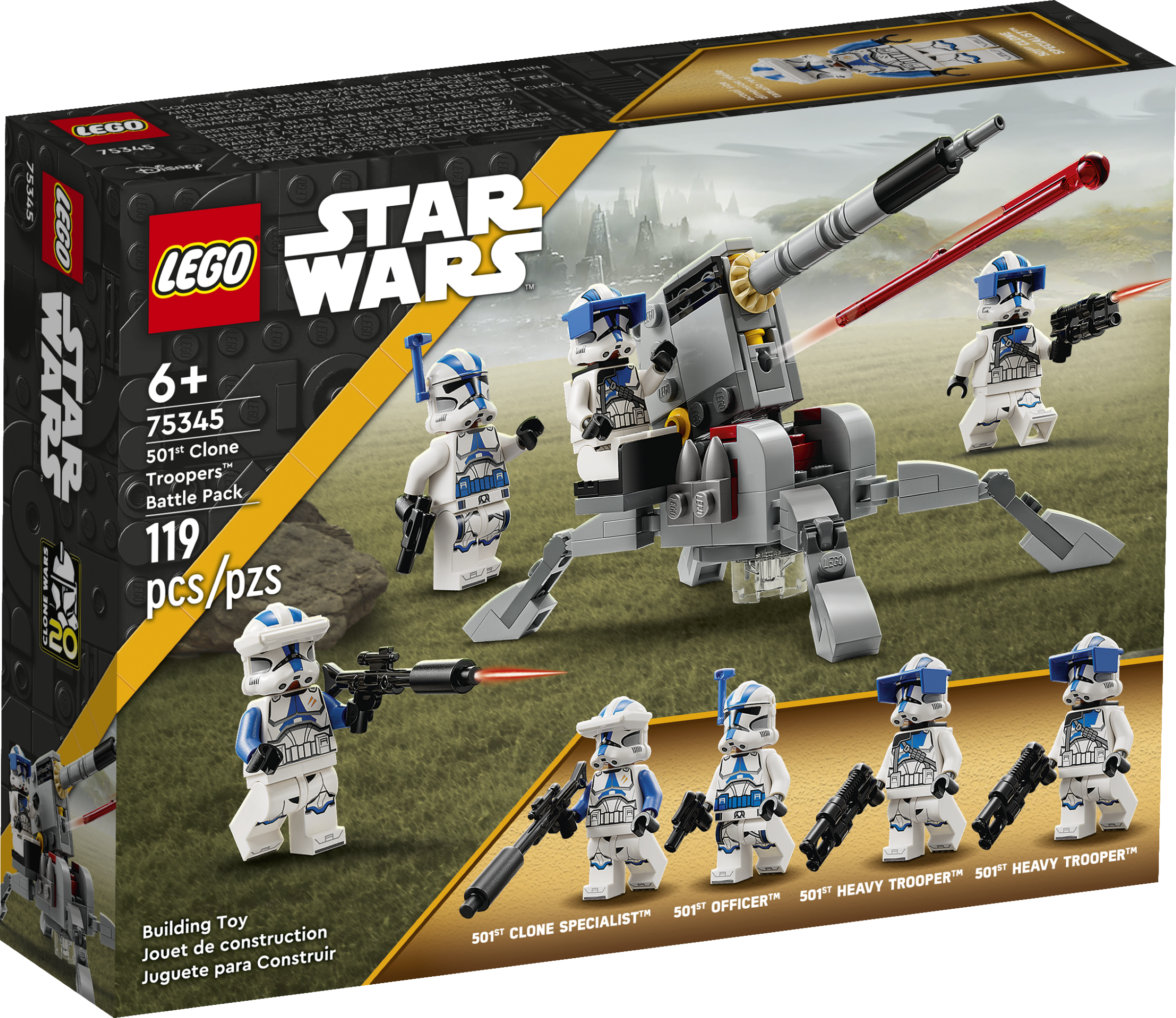 Lego Star Wars #75345 501st Clone Troopers Battle Pack