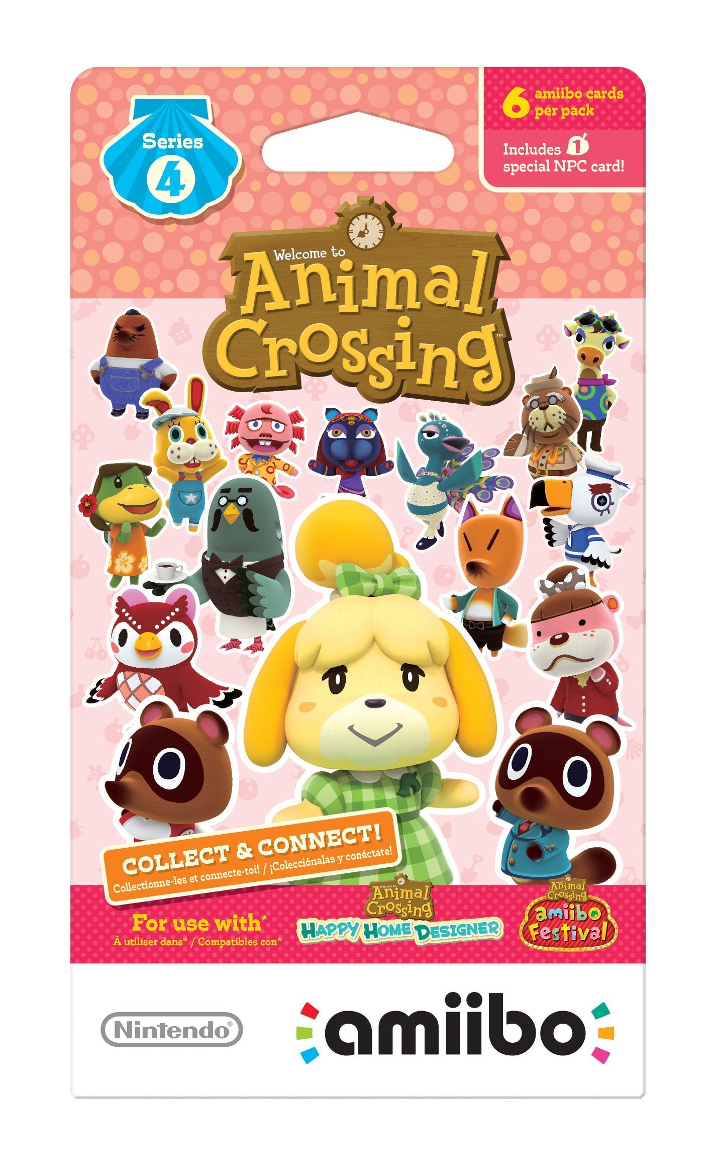 Animal Crossing Series 4 Amiibo Card Pack