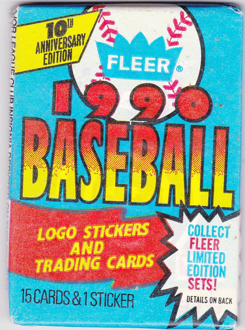 Fleer 1990 Baseball Booster Pack