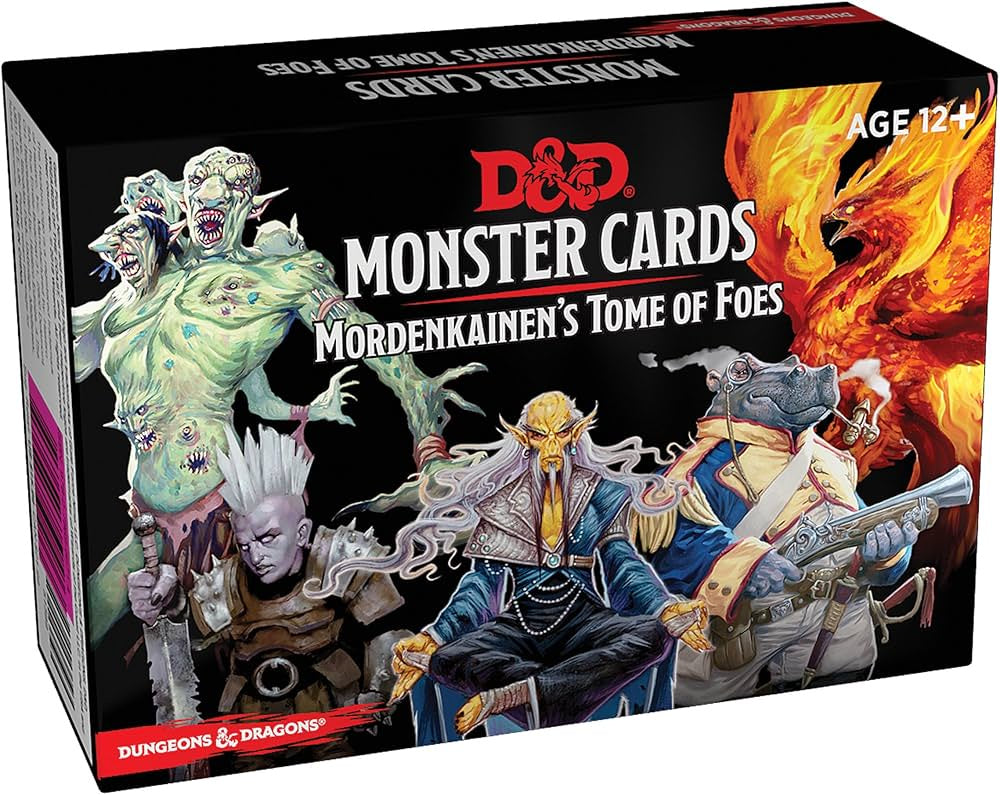 DND Monster Cards - Mordenkainen's Tome of Foes