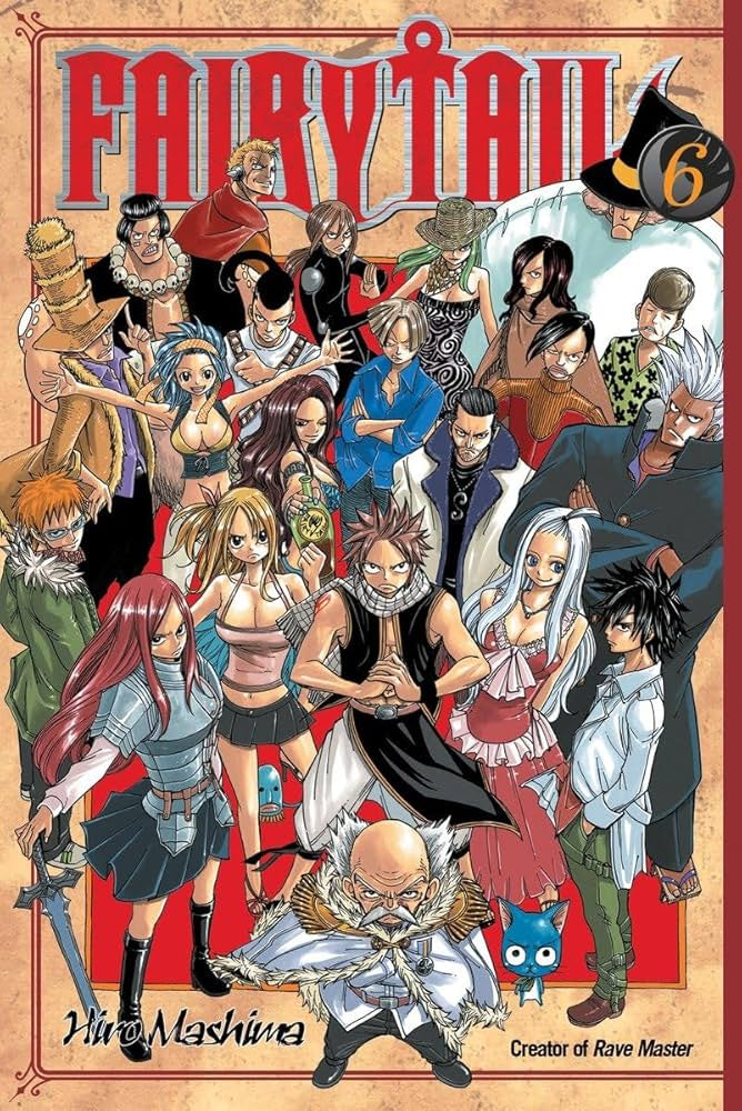 Fairy Tail Voume 6 Manga