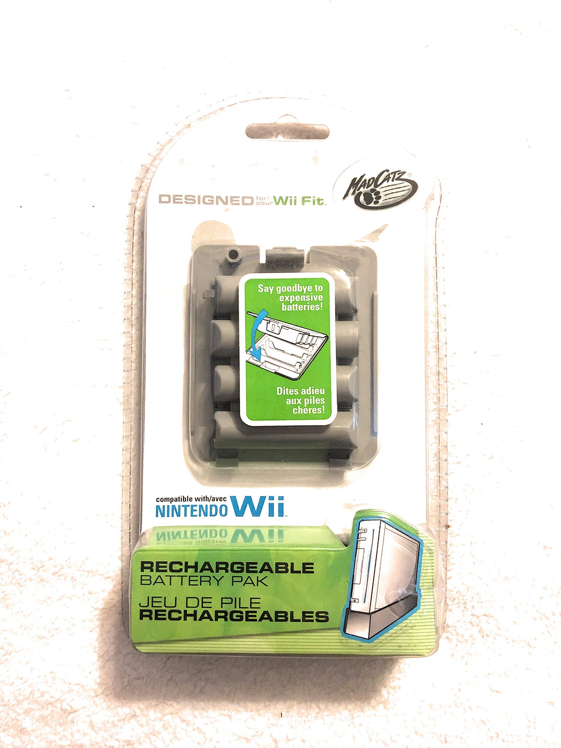 Mad Catz Rechargable Battery Pak Wii Fit