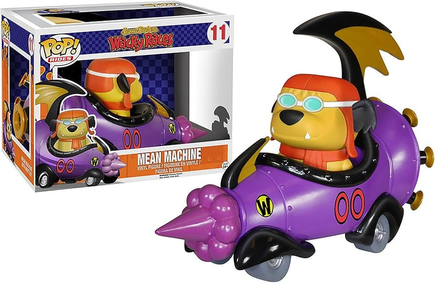 #11 - Hanna-Barberra Wacky Rides - Mean Machine - Funko Pop Rides