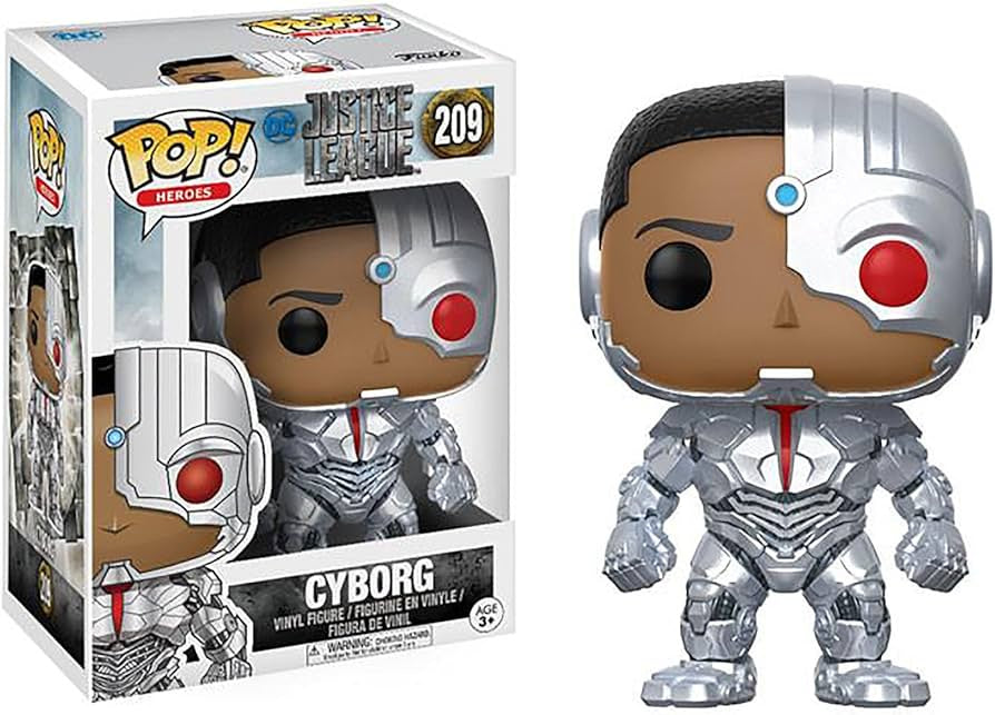 #209 - Justice League - Cyborg - Funko Pop