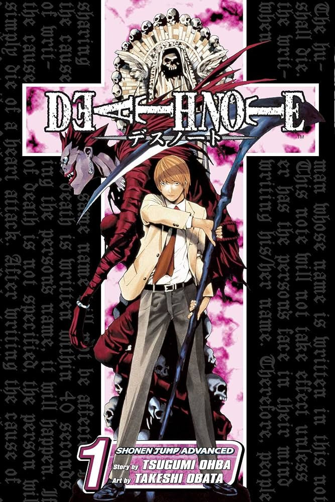 Death Note Volume 1 Manga