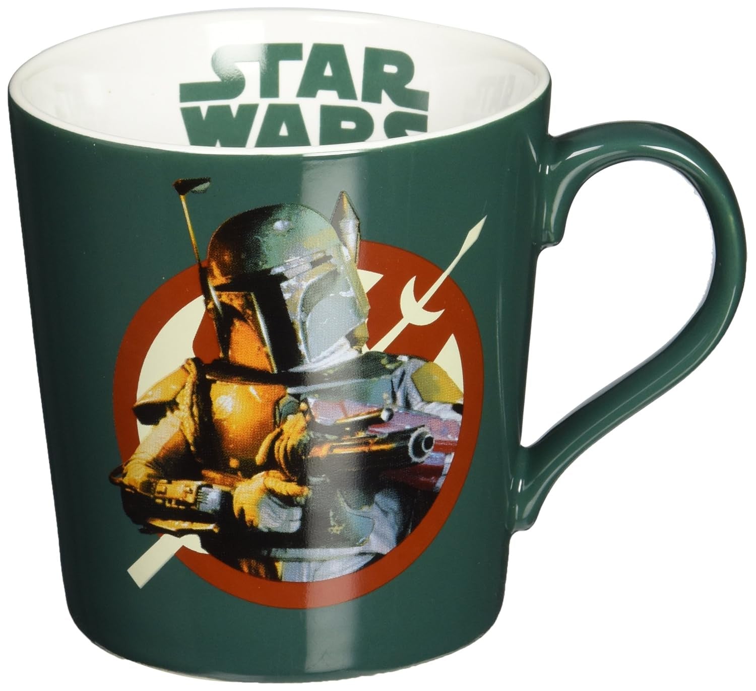 Vandor Star Wars Boba Fett Ceramic Mug, 12-Ounce