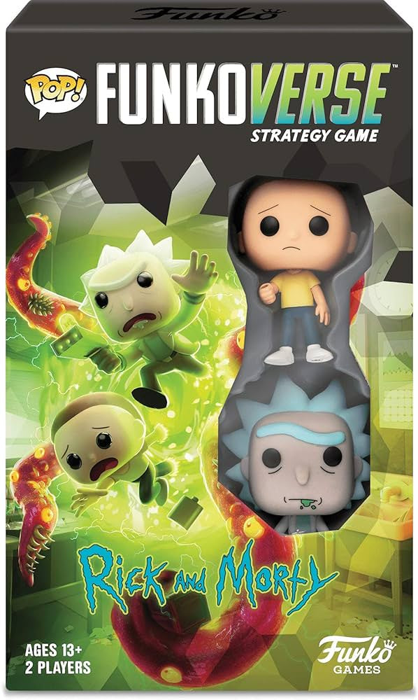 Funkoverse Strategy Game RIck and Morty