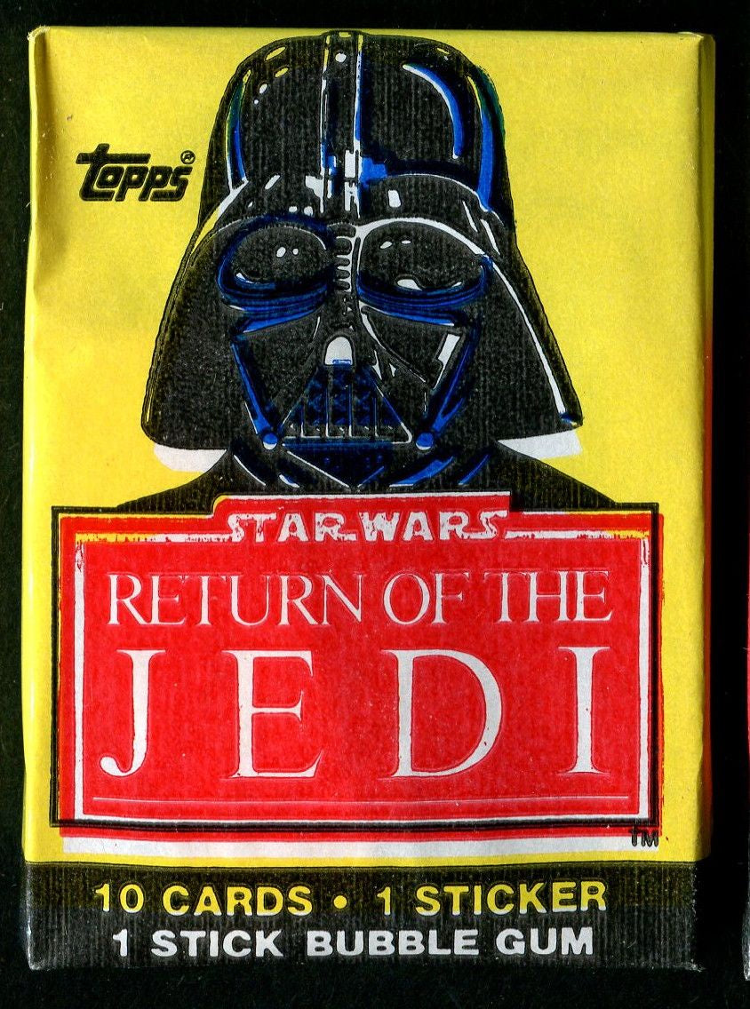 1983 Topps RETURN OF THE JEDI Wax Pack