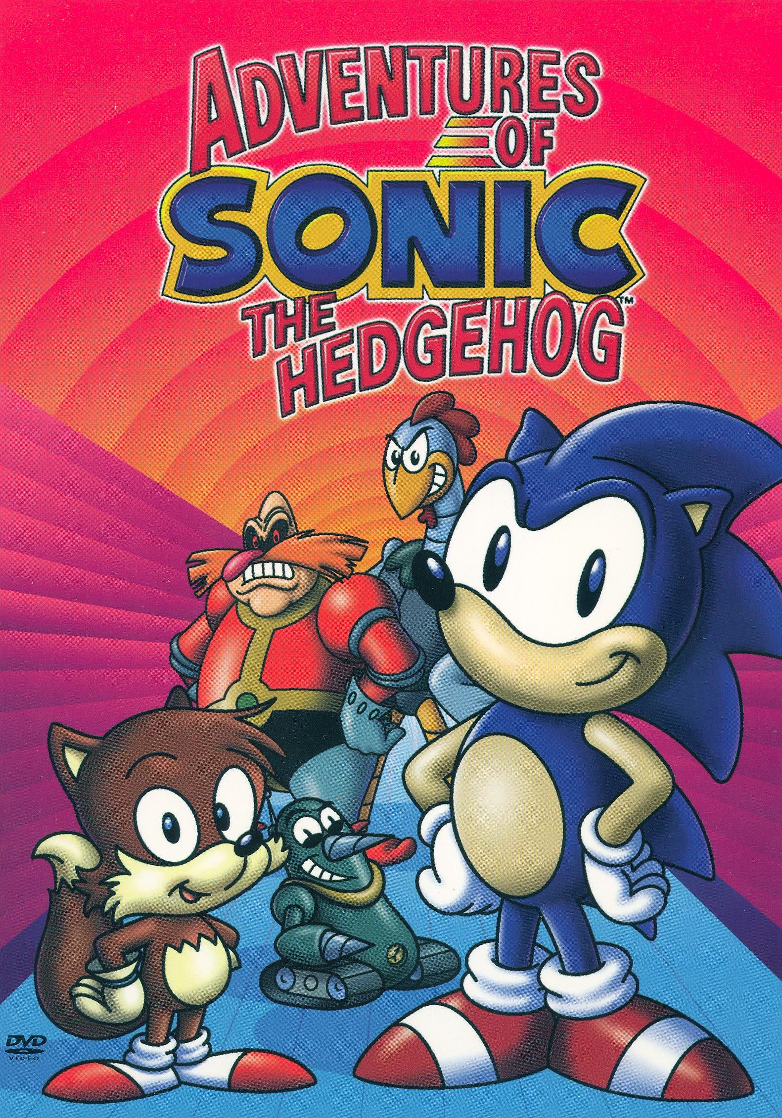 Adventures of Sonic The Hedgehog: 4 Disc DVD set