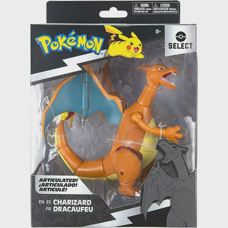 Pokemon Select Battle Articulated Charizard 6" Figure