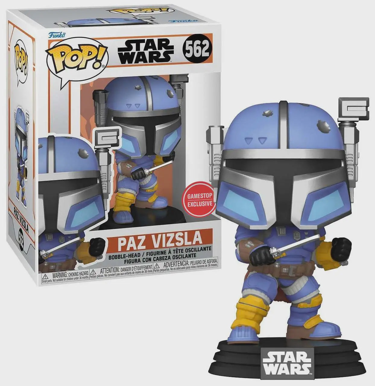 #562 STar Wars - Paz Vizsla [Gamestop Exclusive] Funko Pop