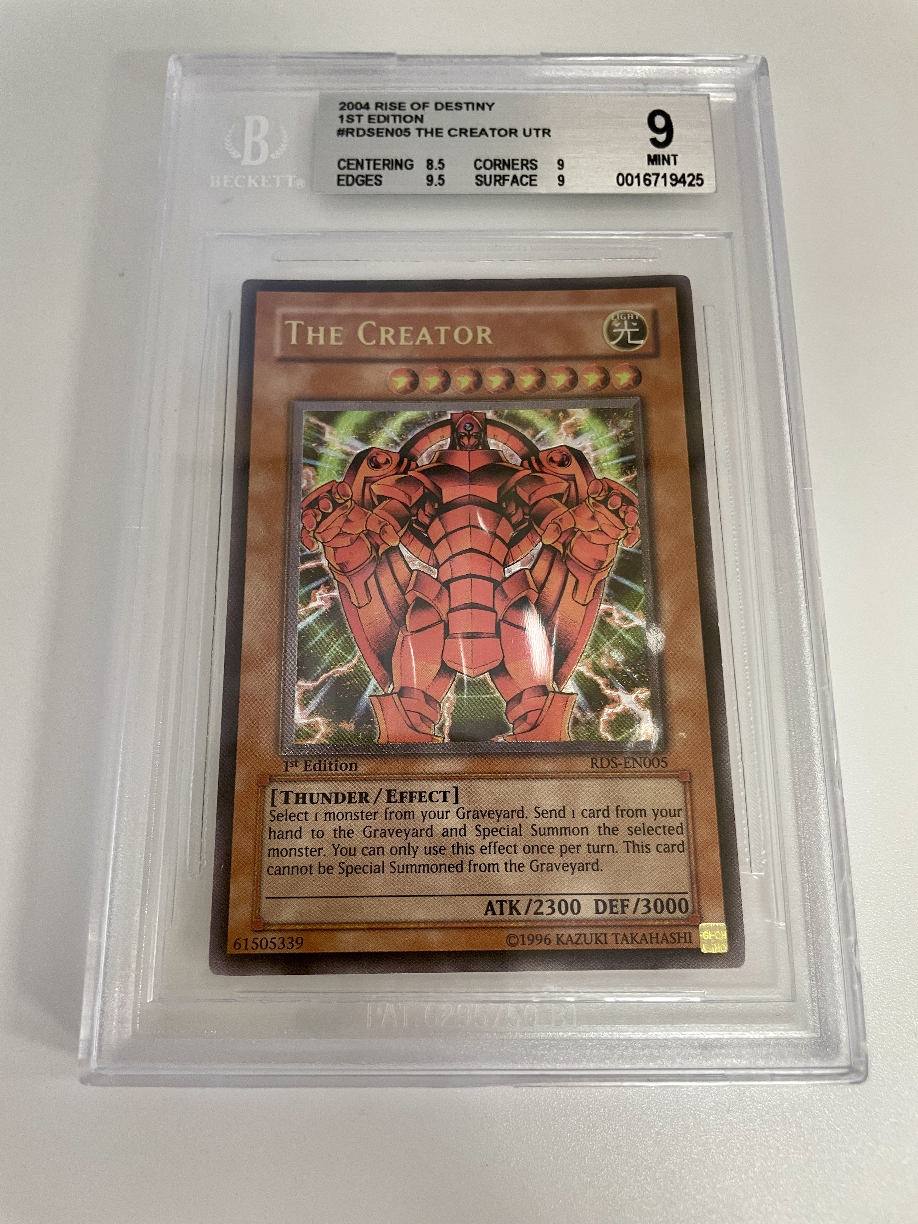 BGS - 9 2004 Rise of Destiny 1st Edition #RDSEN05 The Creator UTR [0016719425]