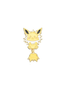 Jolteon Hanging Tail Enamel Pin