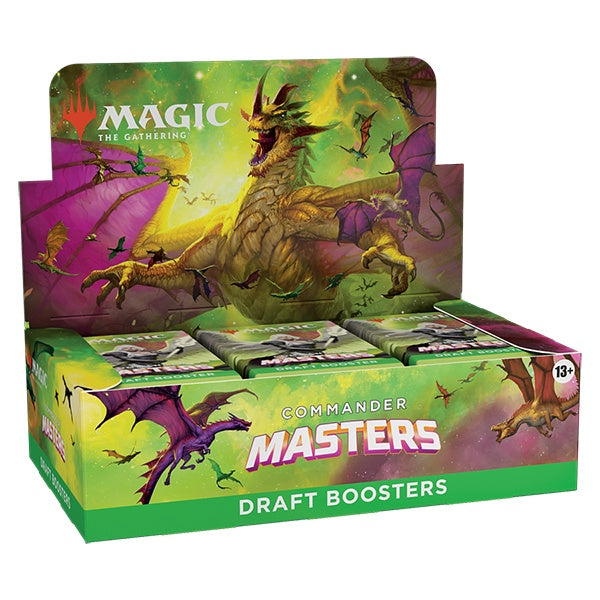 Commander Masters Draft Booster Display Box