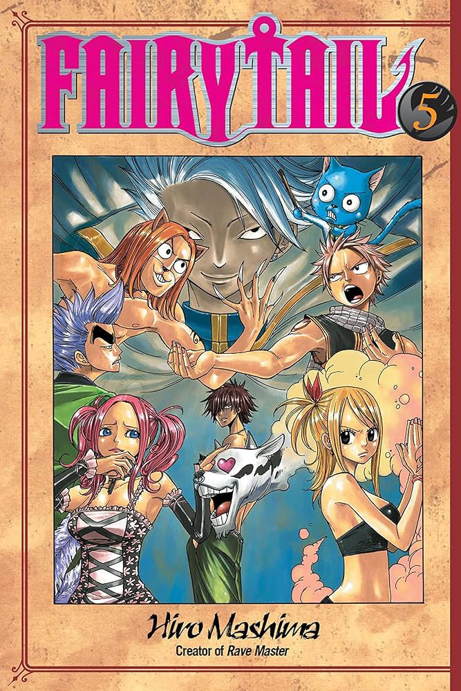 Fairy Tail Volume 5 Manga