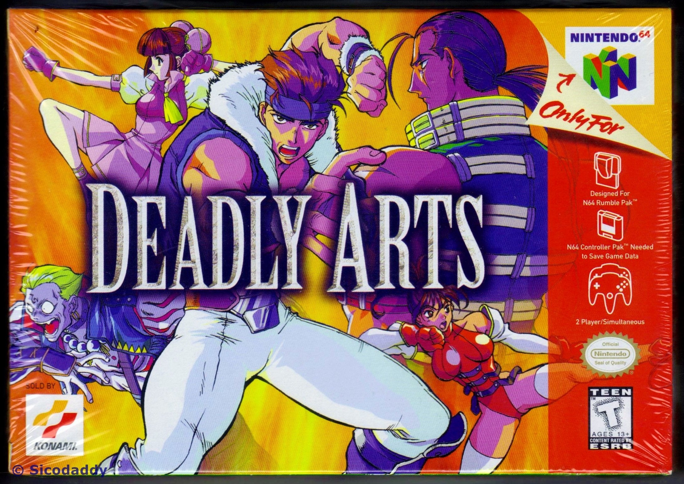 Deadly Arts - N64