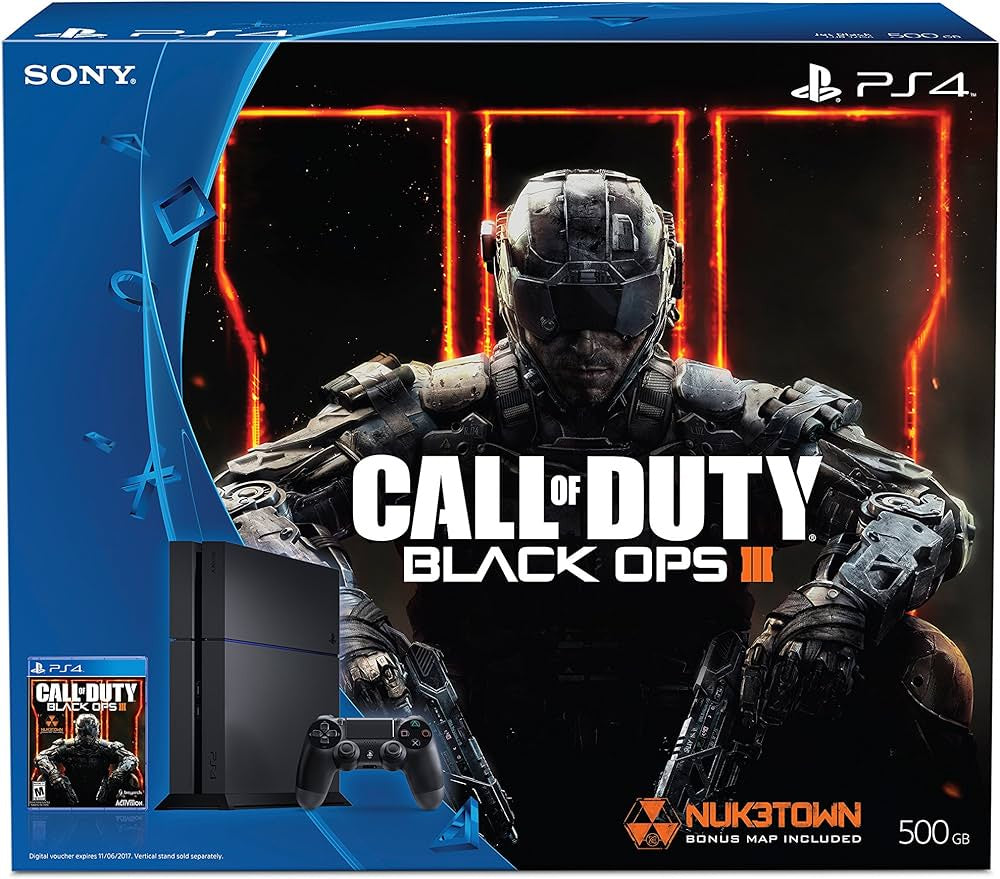 Playstation 4 500GB Console [Call of Duty Black Ops III Bundle] (CUH-1215A)