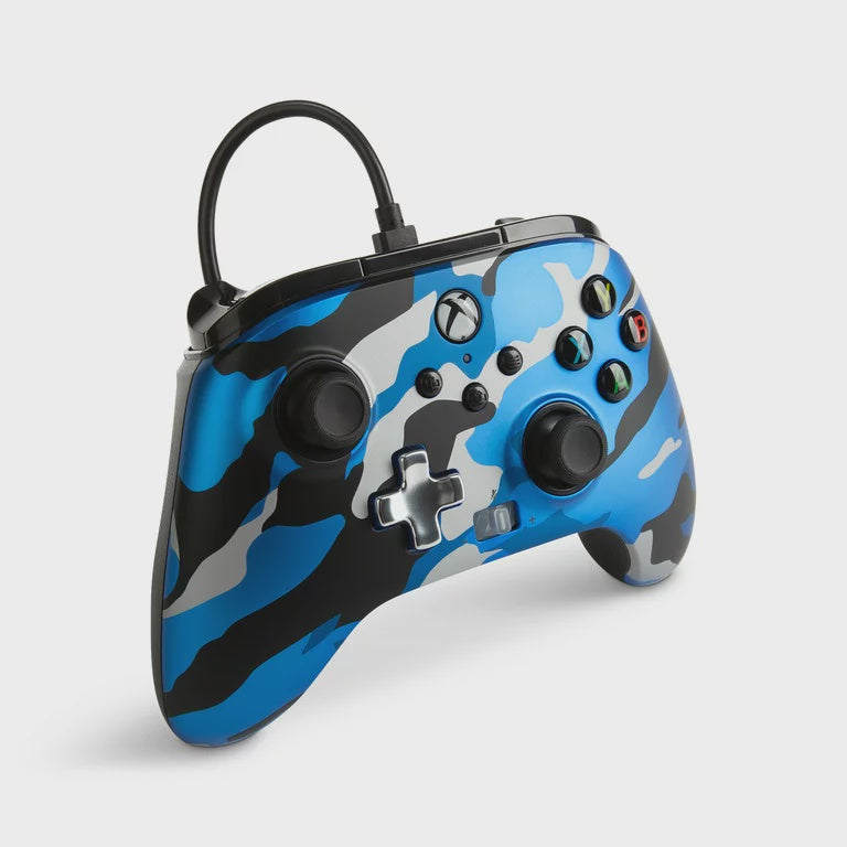 Power A Controller Blue Camo Xbox One