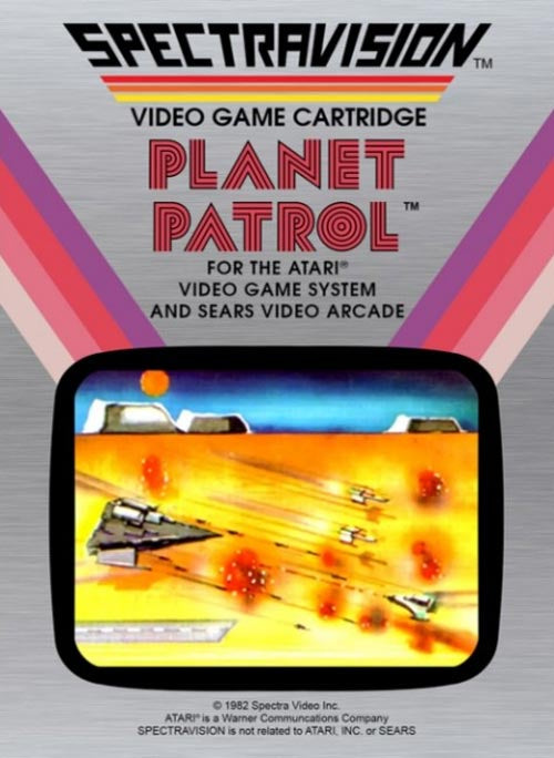 Planet Patrol - Atari 2600