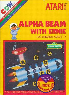 Alpha Beam with Ernie - Atari 2600