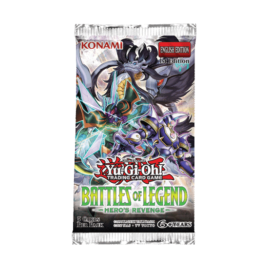 Yu-Gi-Oh Battles of Legend: Hero's Revenge Booster Pack