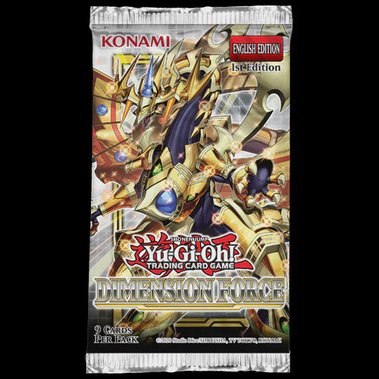 Yu-Gi-Oh - Dimension Force 1st Edition Booster Pack