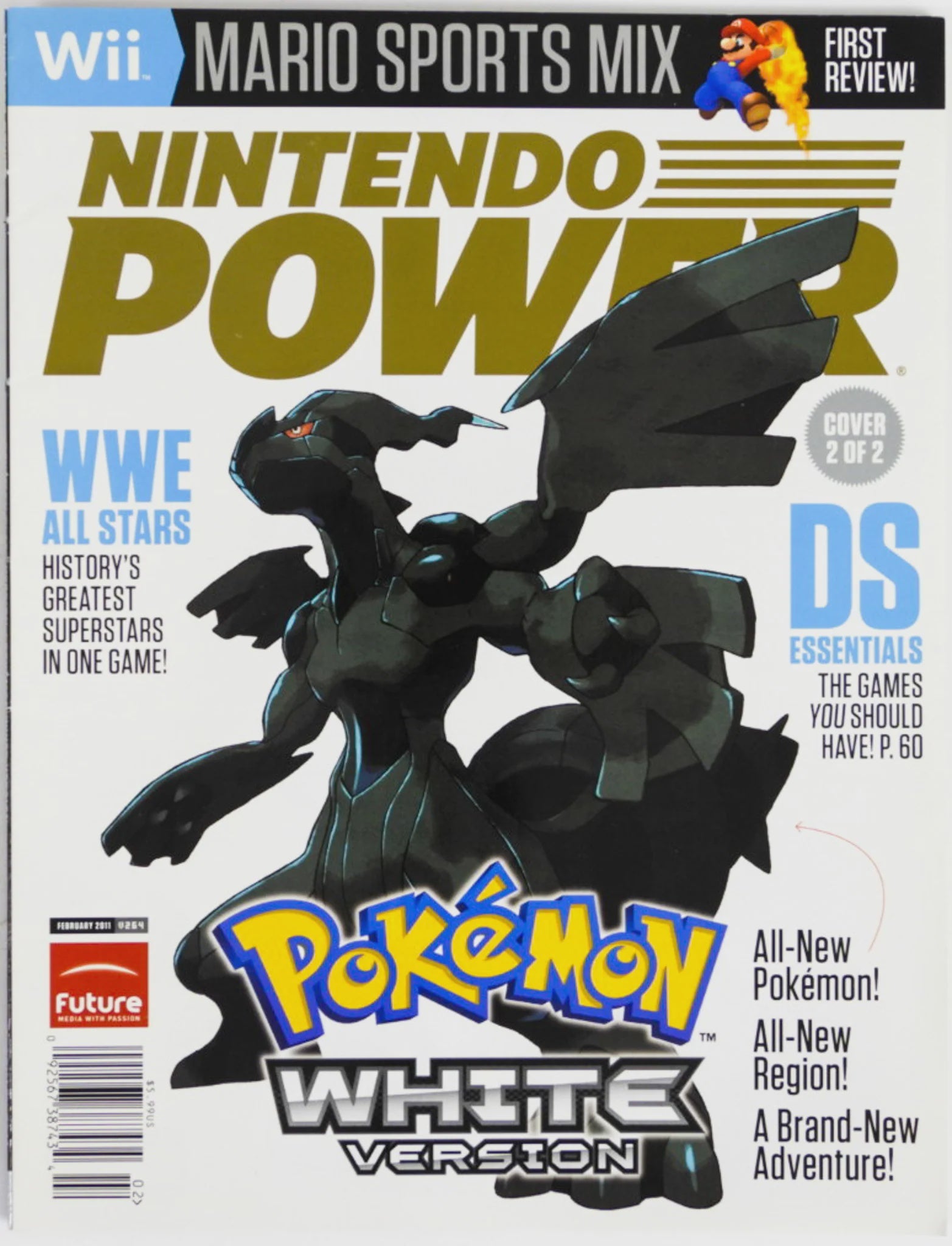 Pokemon White Nintendo Power February 2011