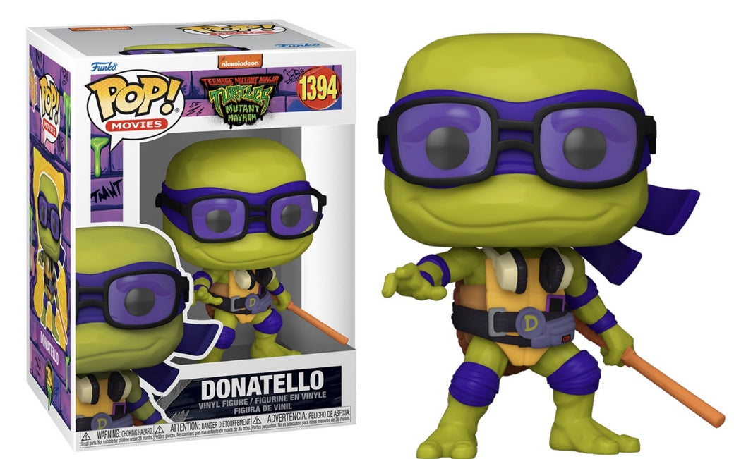 #1394 TMNT Mutant Mayhem - Donatello - Funko Pop!