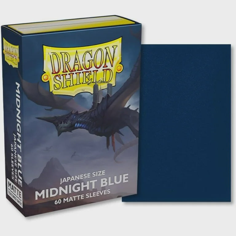 Dragon Shield Japanese Size Midnight Blue 60 Count