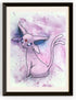 Espeon Brush Strokes Canvas Prints