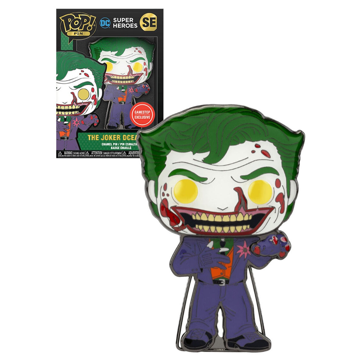 The Joker DCeased [Gamestop Exclusive] Funko Pin