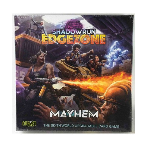 Shadow Run Edge Zone Mayhem Board Game