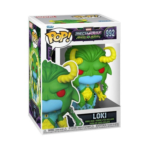 #992 - Marvel MechStrike Monster Hunters - Loki Funko Pop