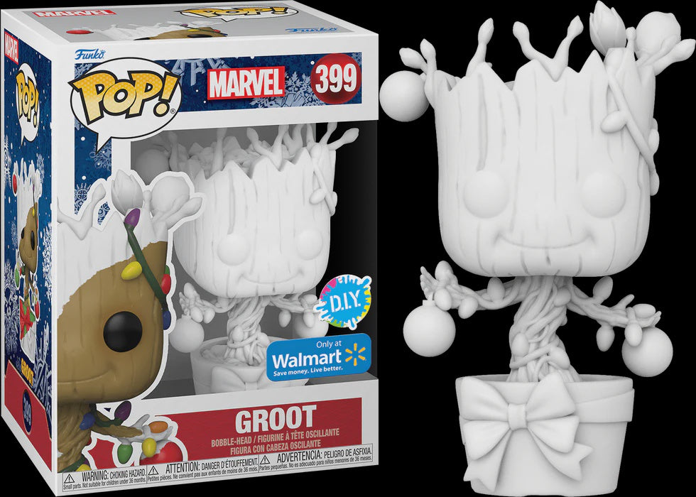 #399 - Marvel - Groot [DIY-Only at Walmart] - Funko Pop!