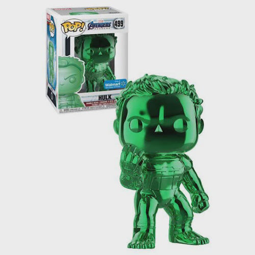 #499 Avengers: Endgame - Hulk [Only At Walmart] [Green Variant] Funko Pop!