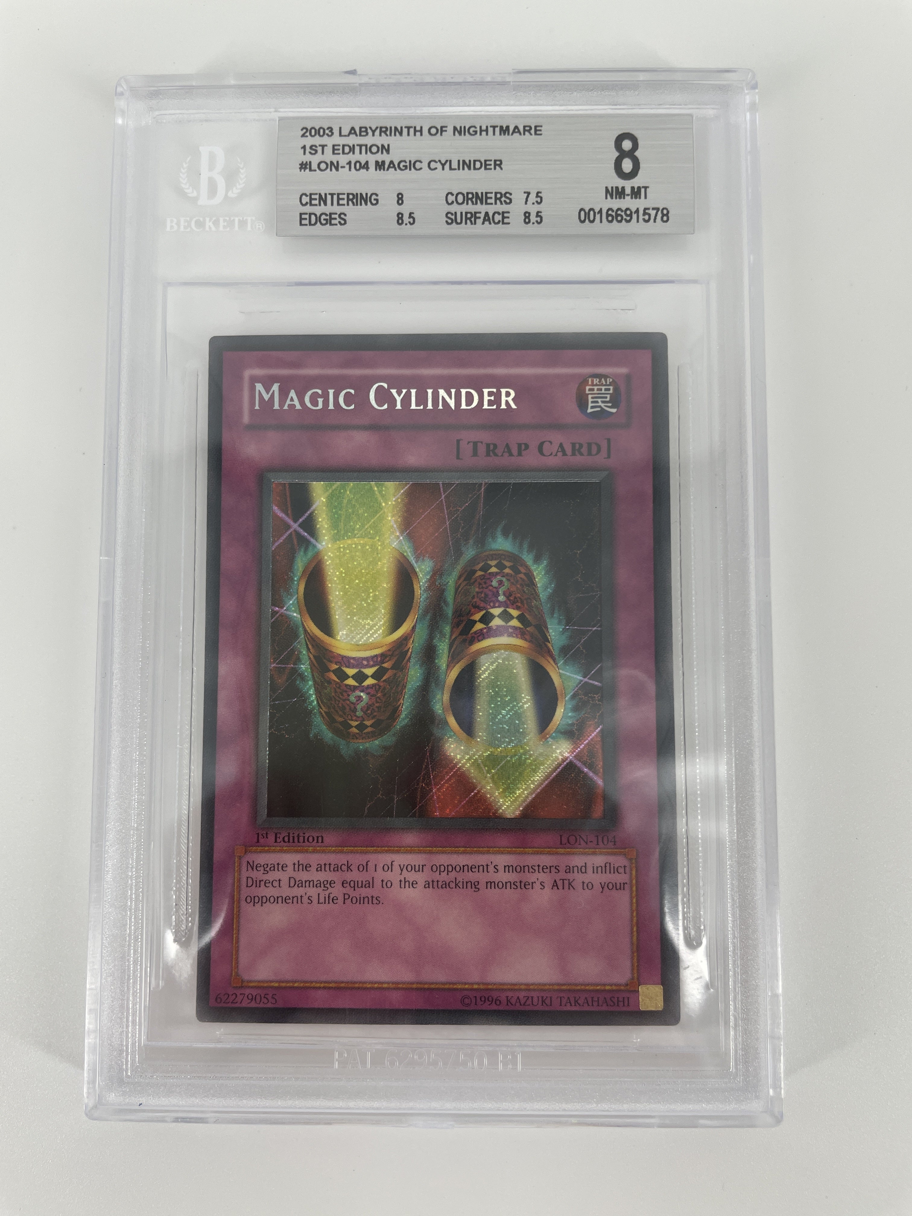 BGS - 8 2003 Labyrinth of Nightmares  1ST Edition #LON-104 Magic Cylinder [0016691578]