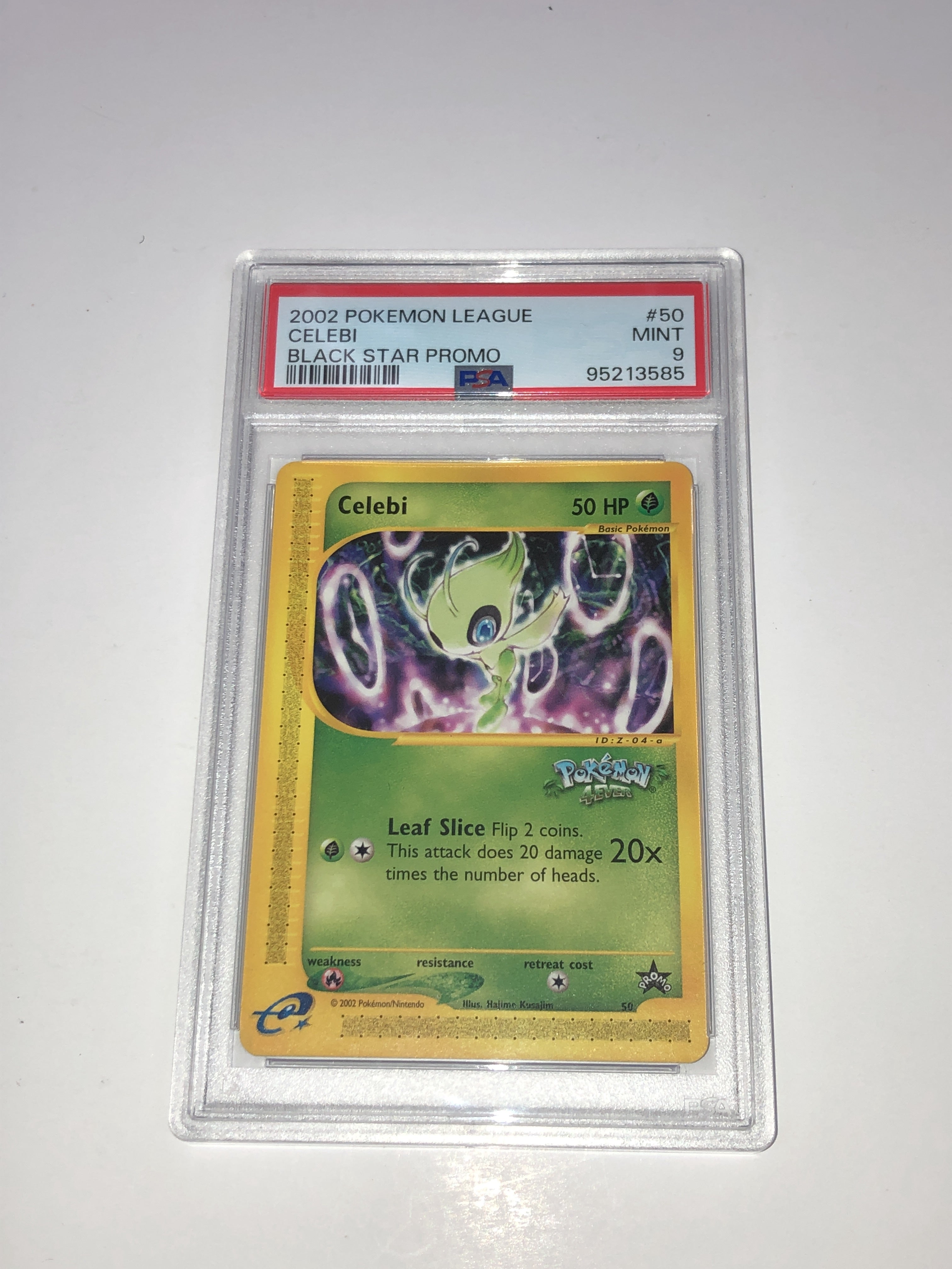 PSA 9 - 2002 Pokemon League - #50 Celebi [95213585]