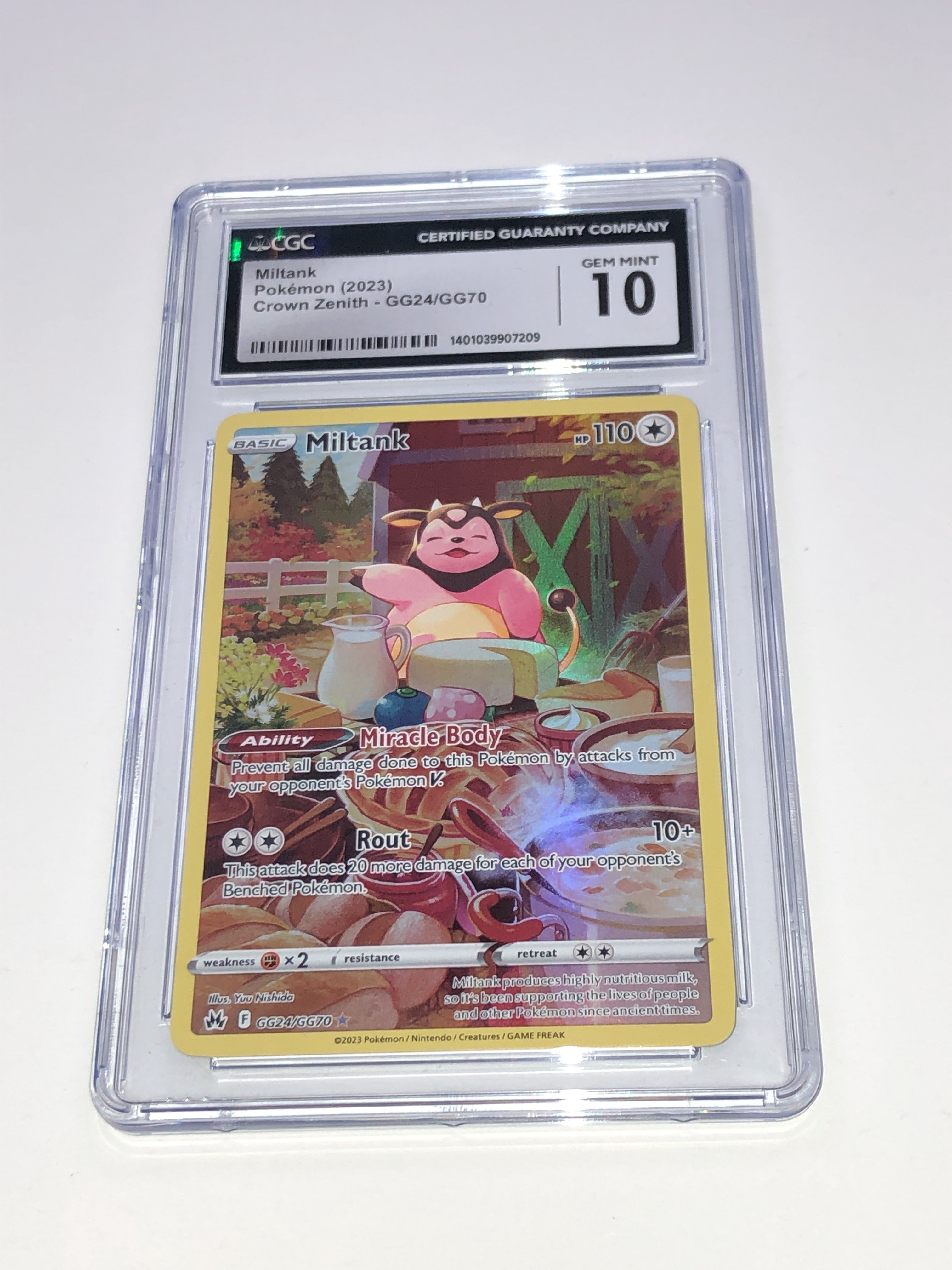 CGC 10 - 2023 Pokemon - Miltank [1401039907209]