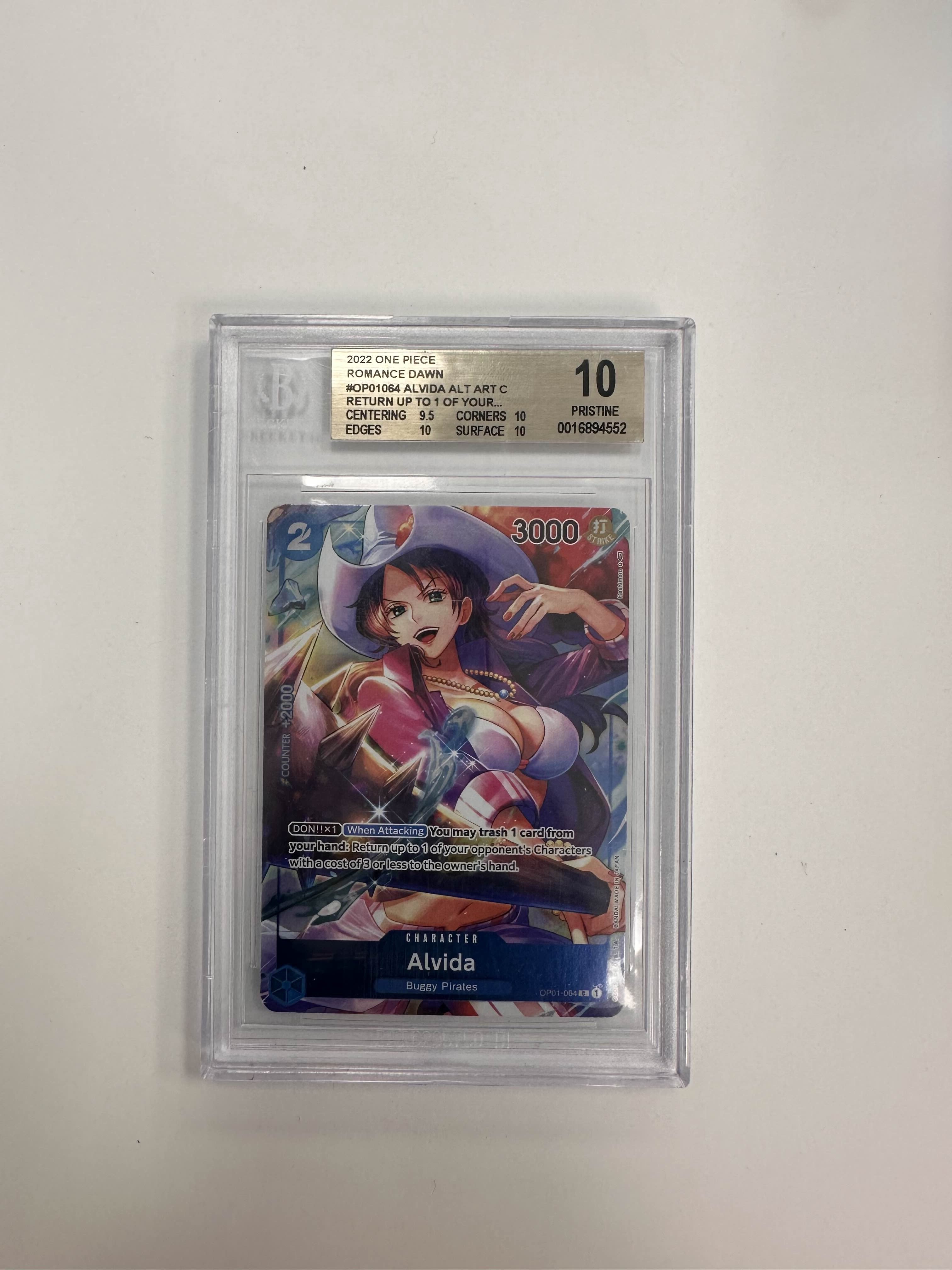 BGS - 10 2022 One Piece Romance Dawn #OP01064 Alvida Alt Art [0016894552]