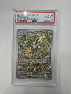 PSA - #159 GEM MT 10 2024 Pokemon SVP EN - Elite Trainer Box - Magneto [100358273]